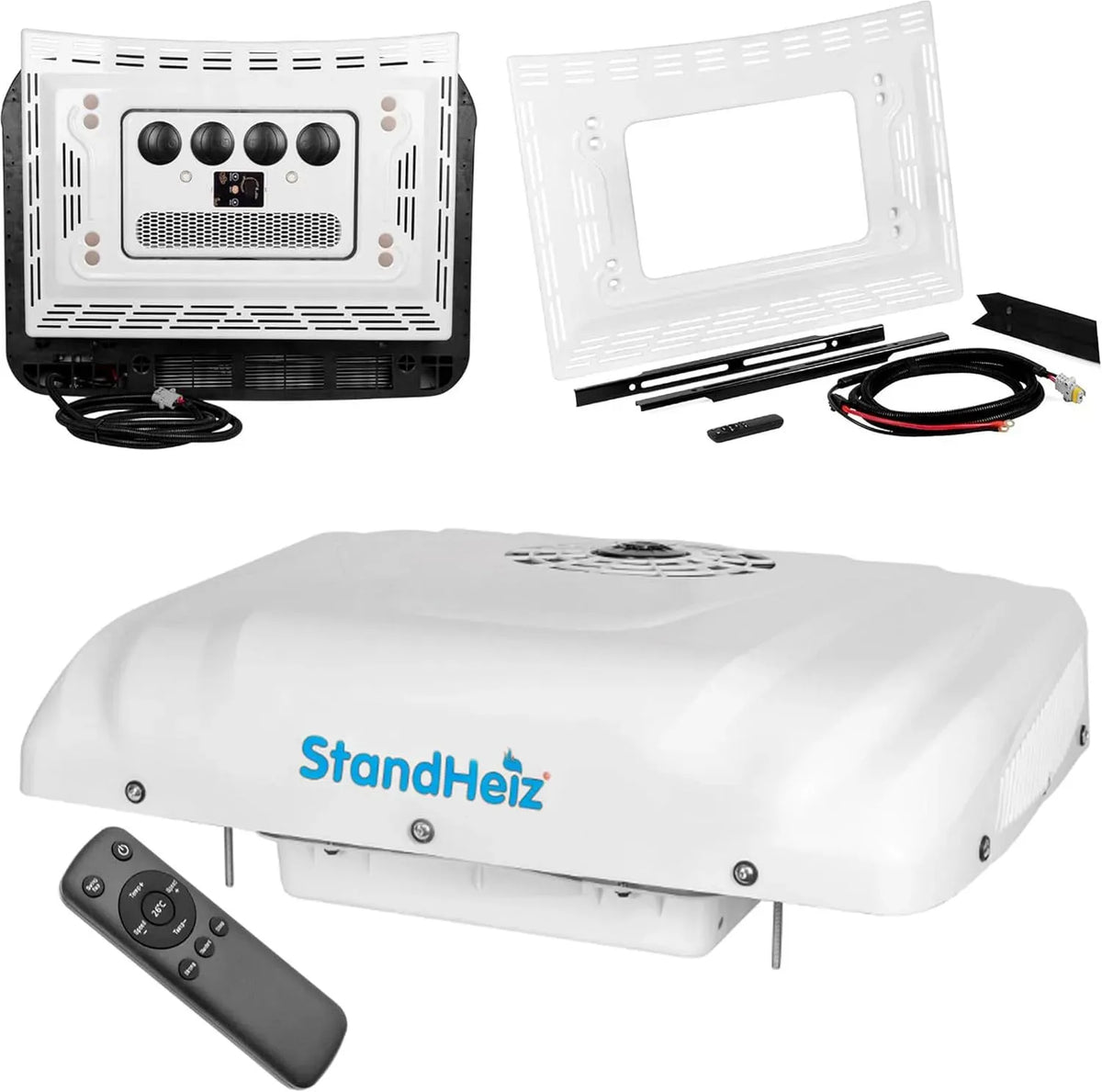 Condizionatore, 2000 W, 12 V, professionale, climatizzatore, Condizionatore Camper 12V da Tetto 2000W