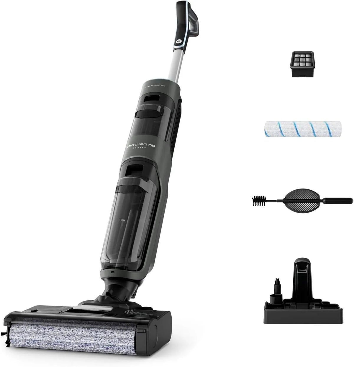 Rowenta GZ5037 Lavapavimenti Senza Fili, X-Clean 4