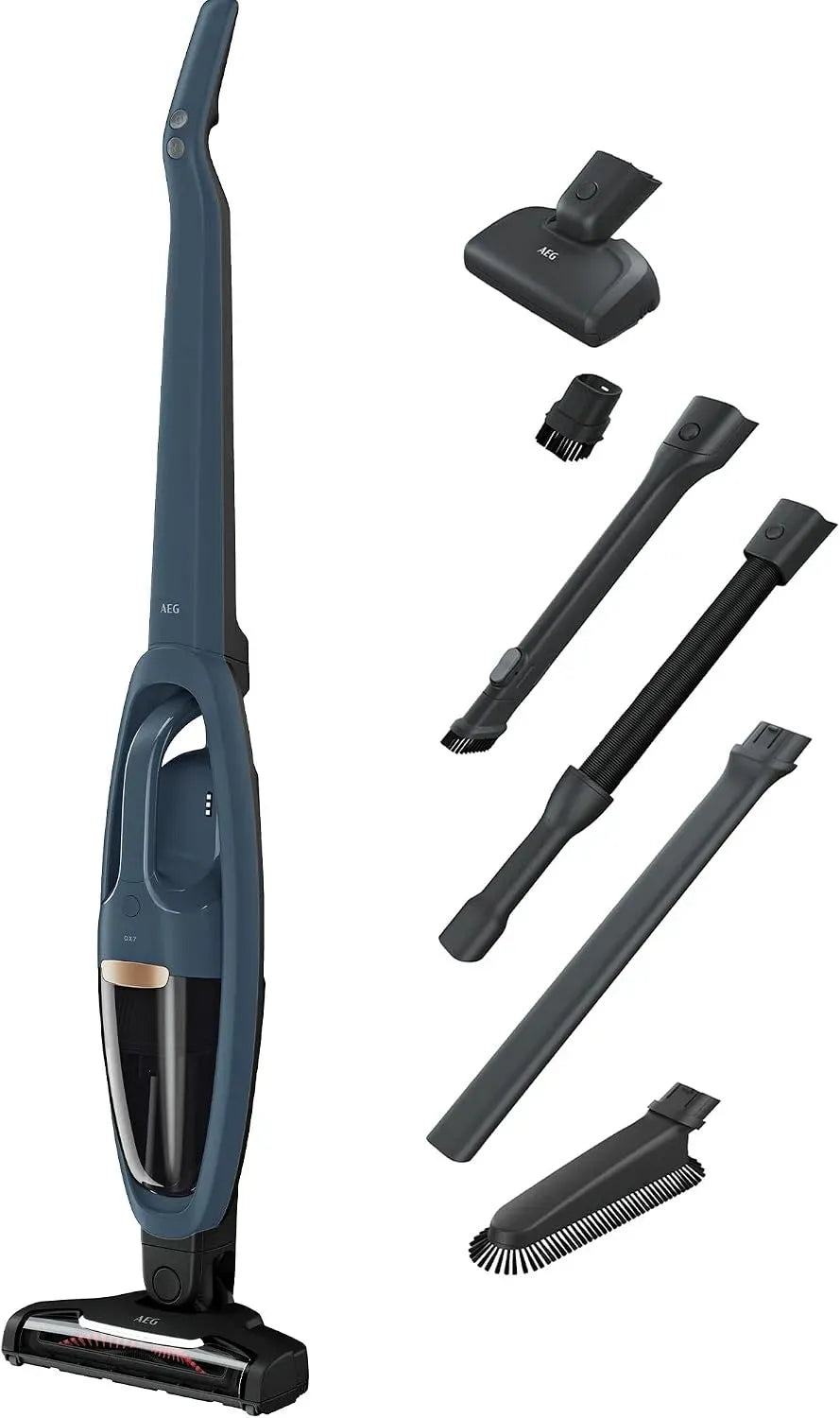 AEG Qx7-1-i360 Aspirapolvere, blu, 900402251, aspiratore elettrico domestico, Aspirapolvere Senza Cavo