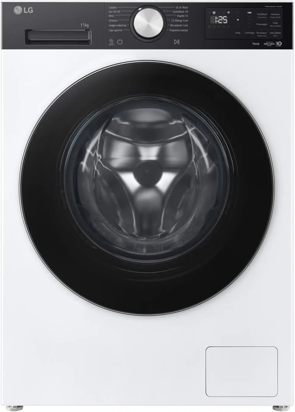 Lavatrice F4NX5009TKC, 9 kg, classe energetica E, libera installazione, Wi-Fi