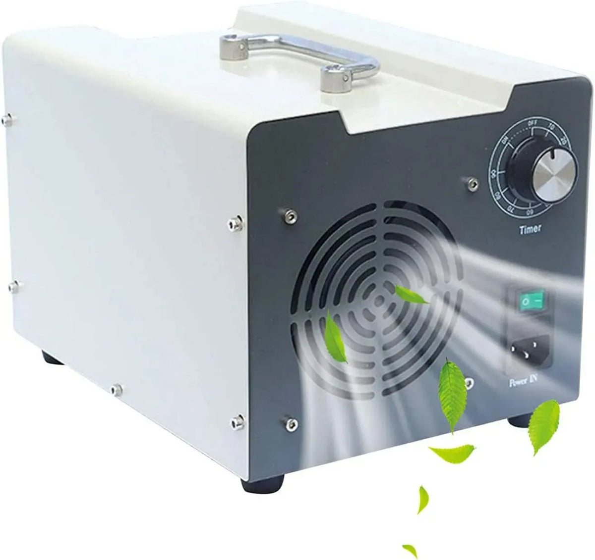 White-5000mg/h Sterilizzatore, Generatore, generatore di ozono e purificatore, sterilizzatore elettrico, portatile, timer, industriale, ristoranti