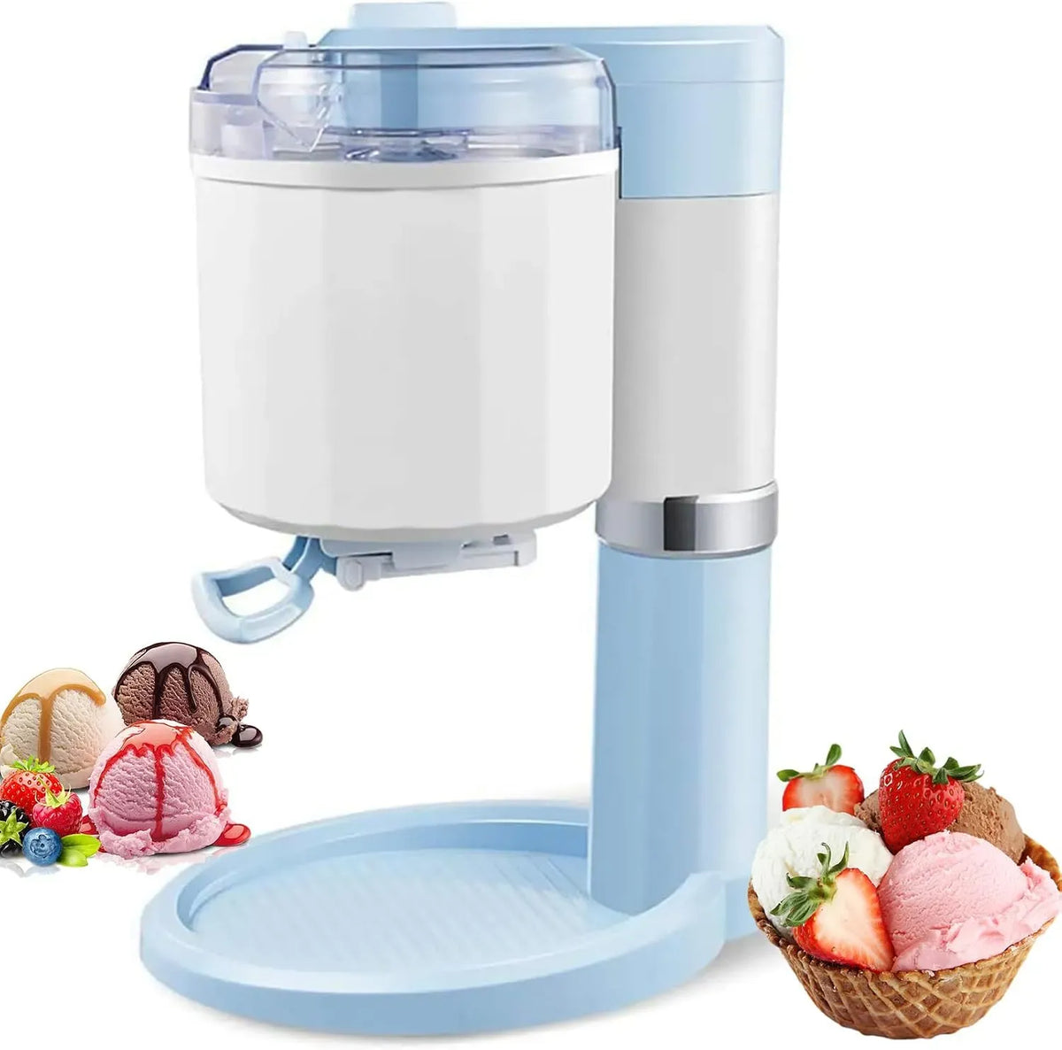 Tavolo, macchina per gelato e sorbetto, portatile, per Gelato Morbido E Yogurt Gelato