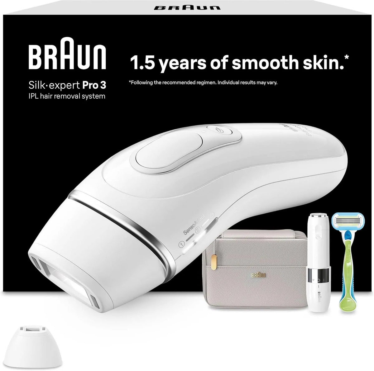 Braun PL3139 epilatore elettrico, argento, Pro