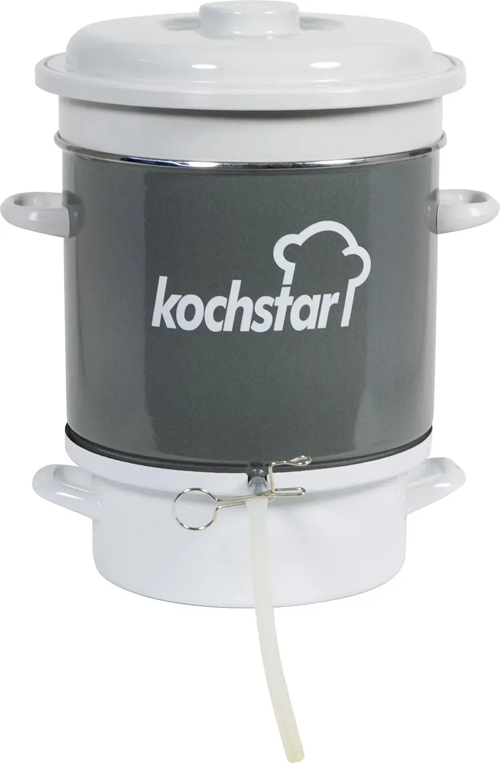 K16104128 Estrattore, 39 x 29,5 x 41 cm, 8 kg, vapore, bianco, Kochstar