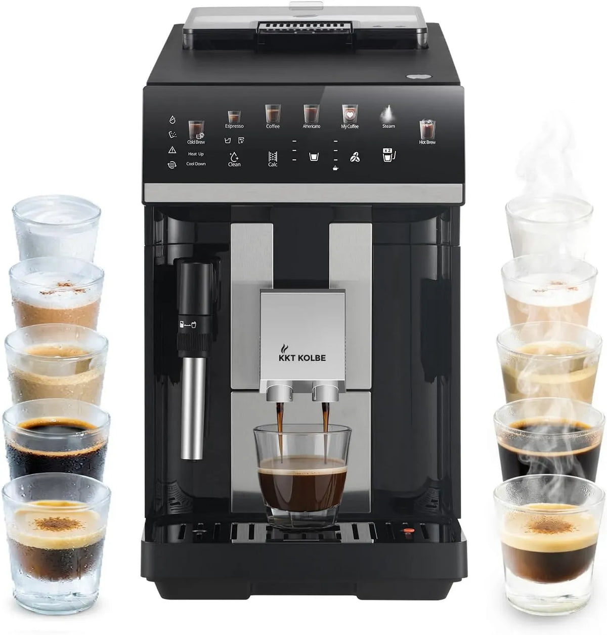Macchina da caffè automatica, KKT KOLBE, nero