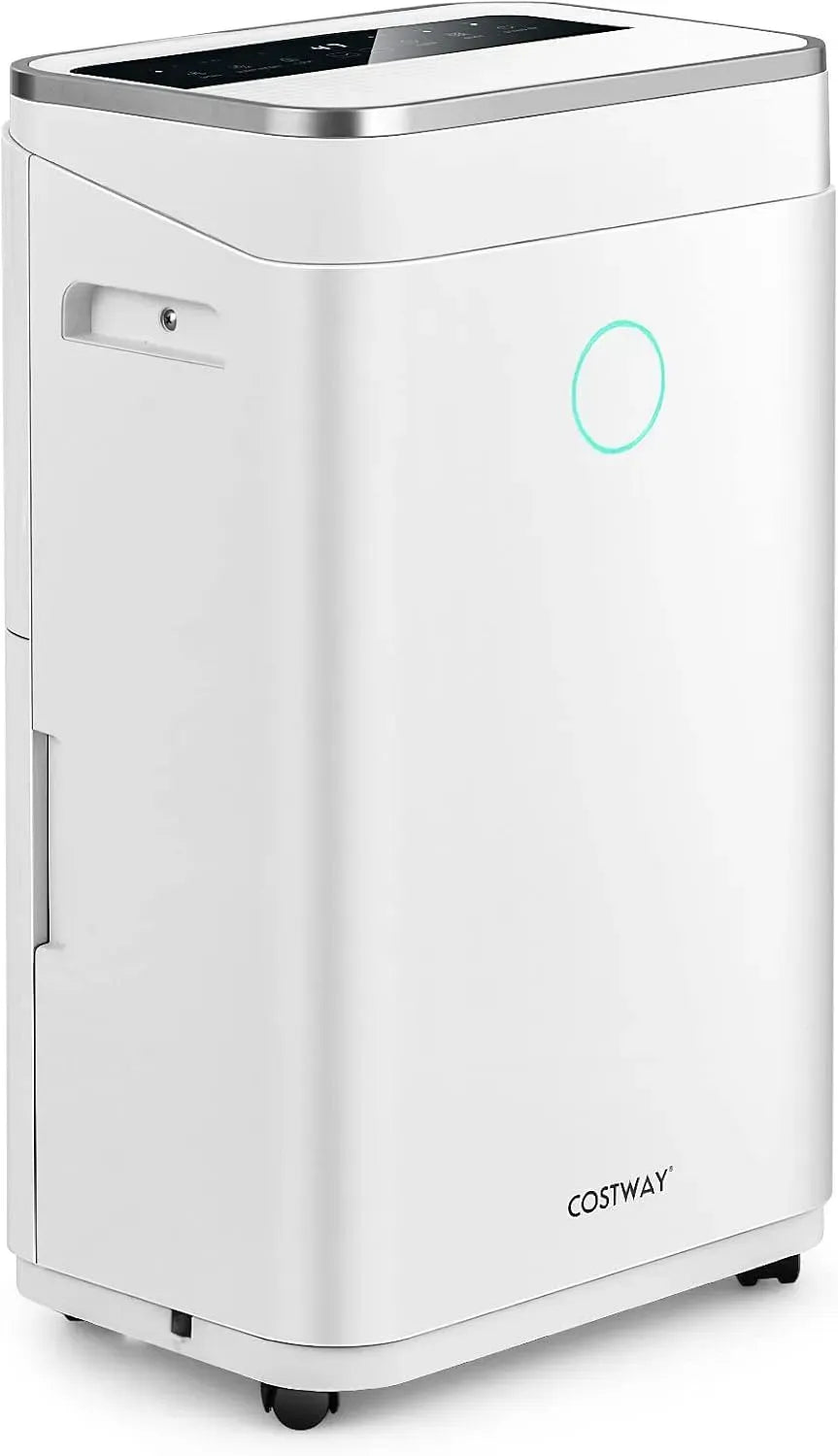 Deumidificatore, 25 L, COSTWAY, timer, ampio serbatoio, Timer 24 ore, 6,5 L