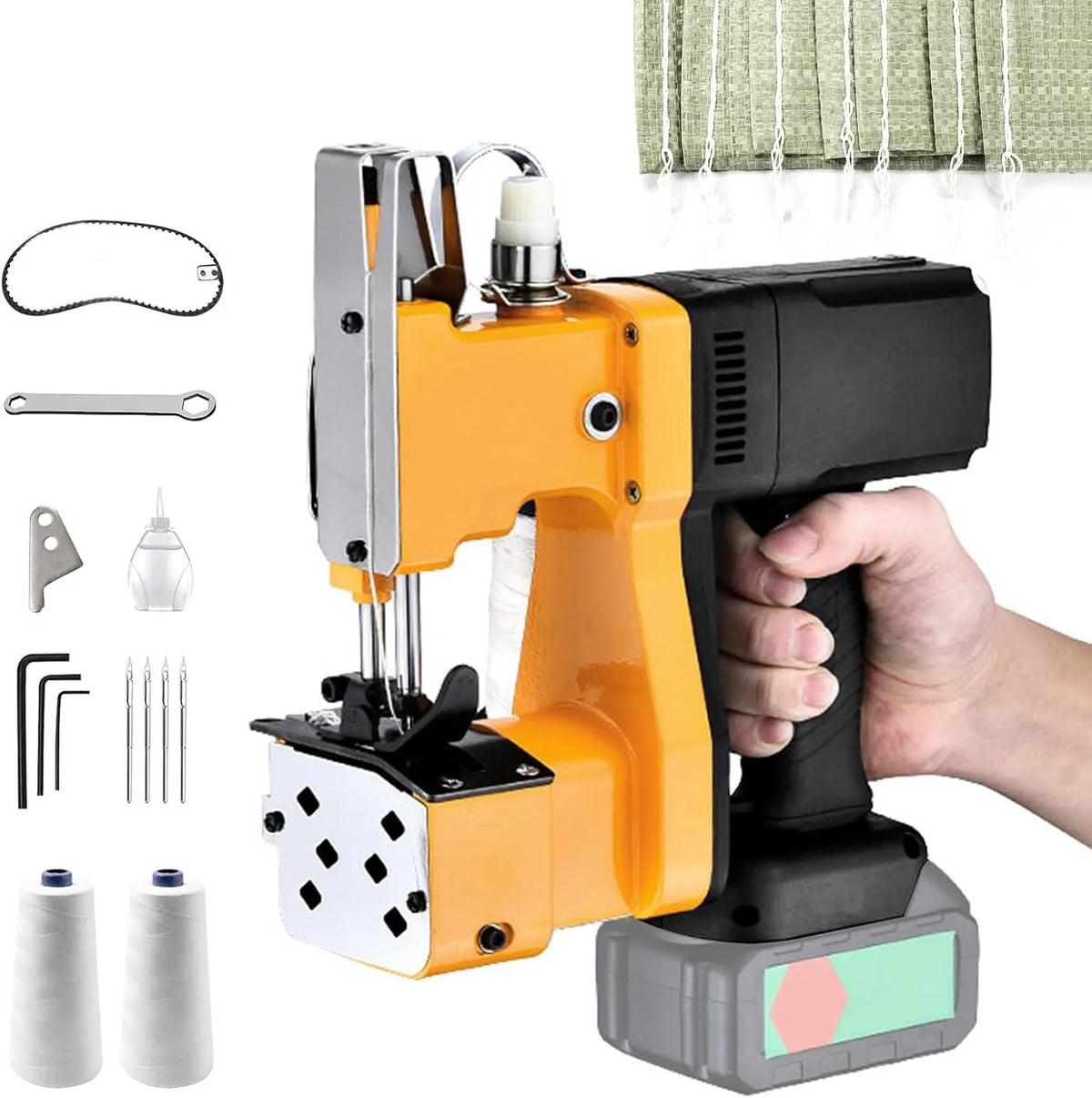 Macchina per Sacchetti, Macchina da Cucire, Borsa, macchina per cucito elettrica, portatile, plastica, per Sacchi