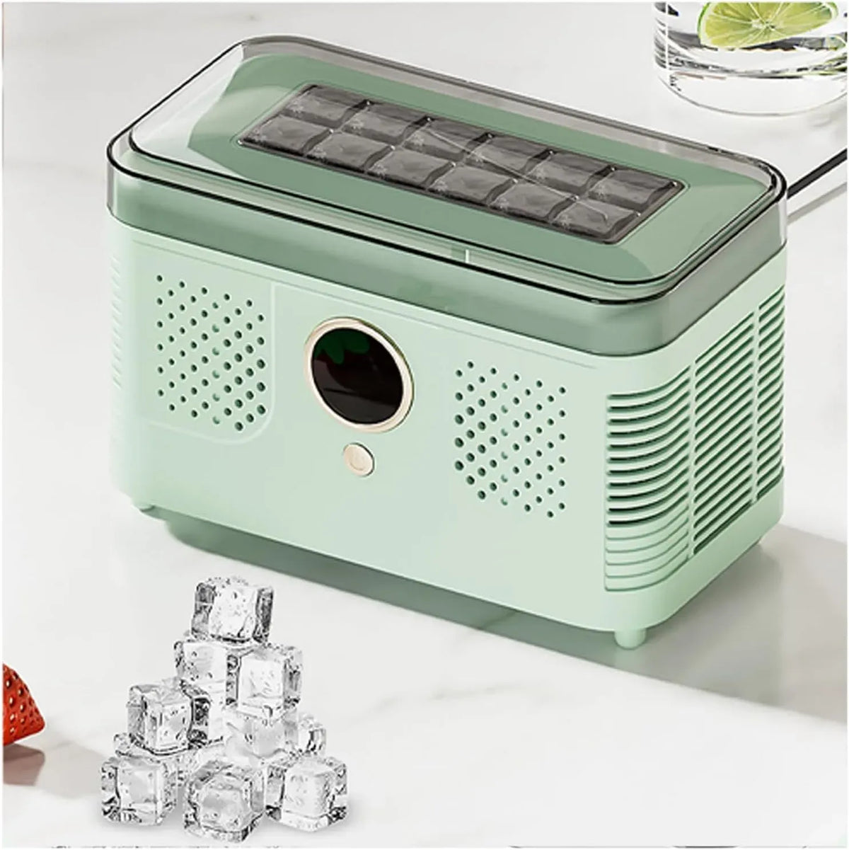 Macchina per Il Ghiaccio, Tavolo, 500 ml, portatile, verde