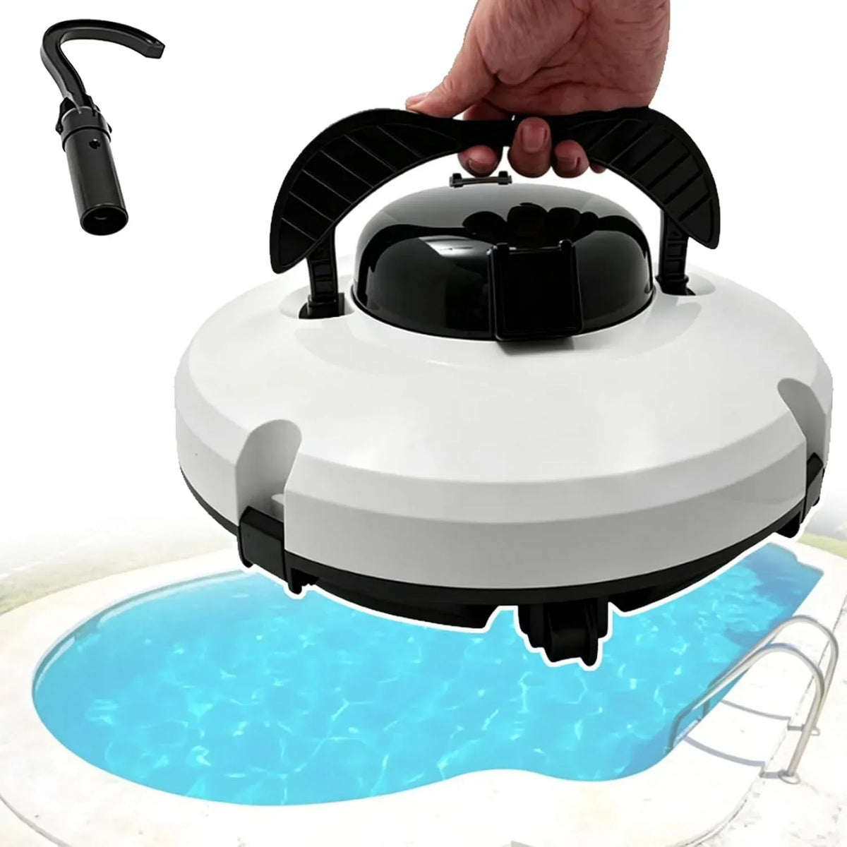 5200mAh 120minuti robot pulitore per piscina, Batteria, senza fili