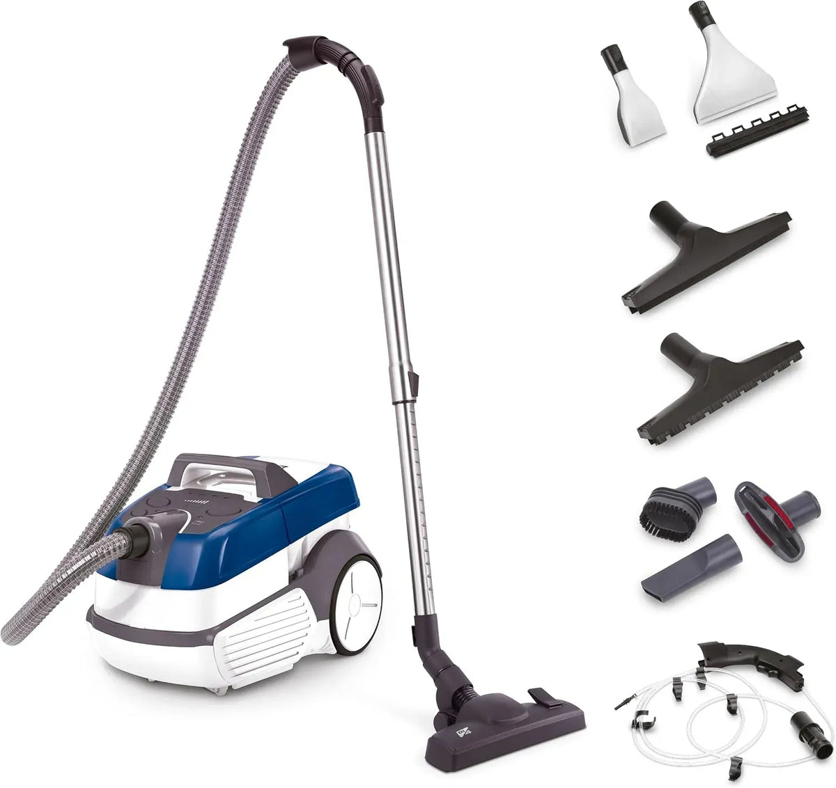 Lavasciuga Di4, 2100 W, lavatrice/asciugatrice, 14 Accessori, Filtro HEPA