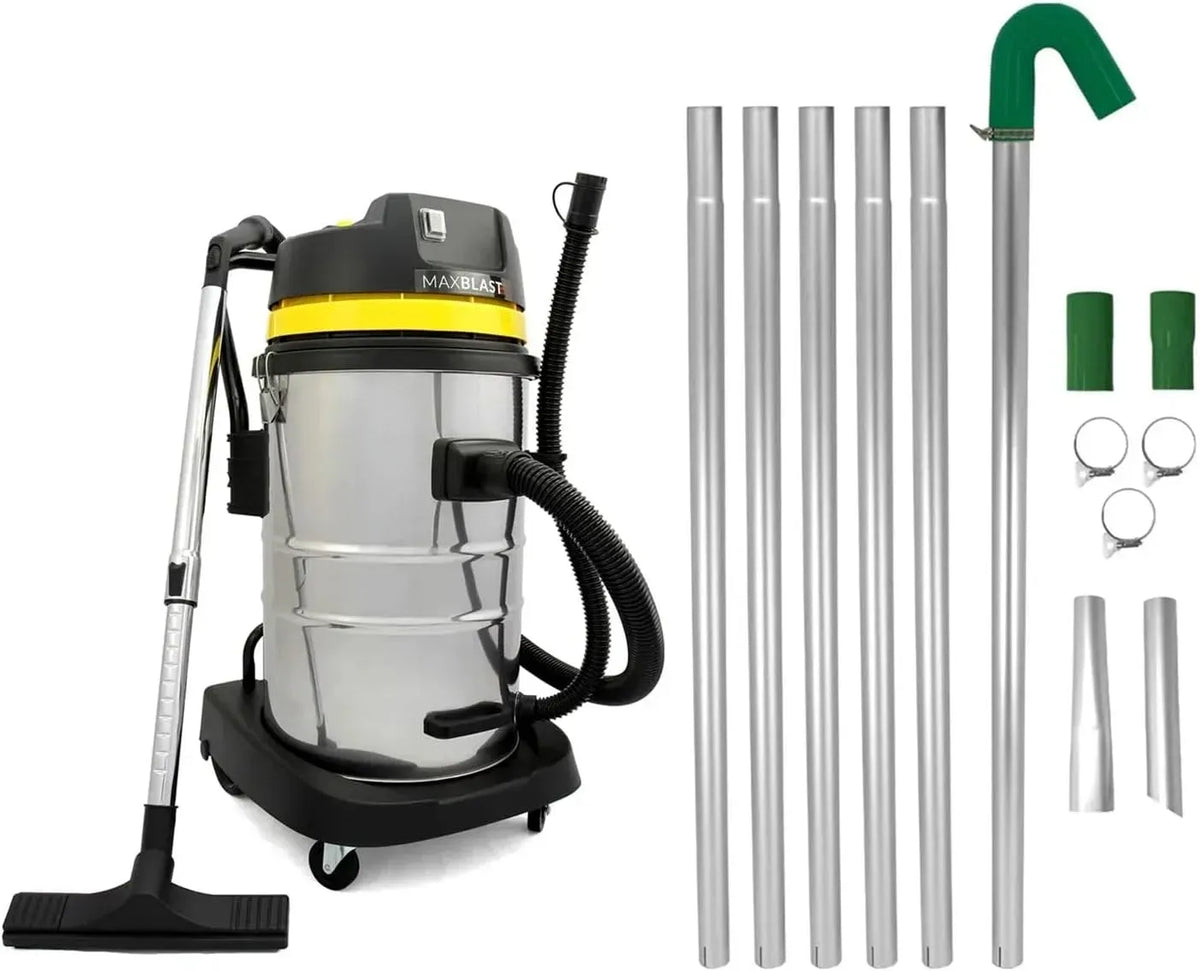 1.5m Motore, Cavo, 60 L, 1400 W, 1.2 m, 7.2 m, 51 mm, 9 m, industriale, alluminio, 1.5 m