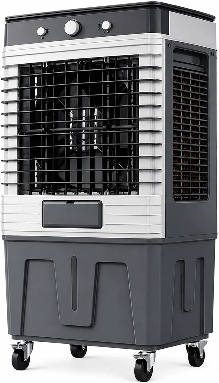 Ventilatore, 110cm, 120 L, oscillazione, professionale, Raffrescatore Evaporativo Commerciale 80/90/120 L
