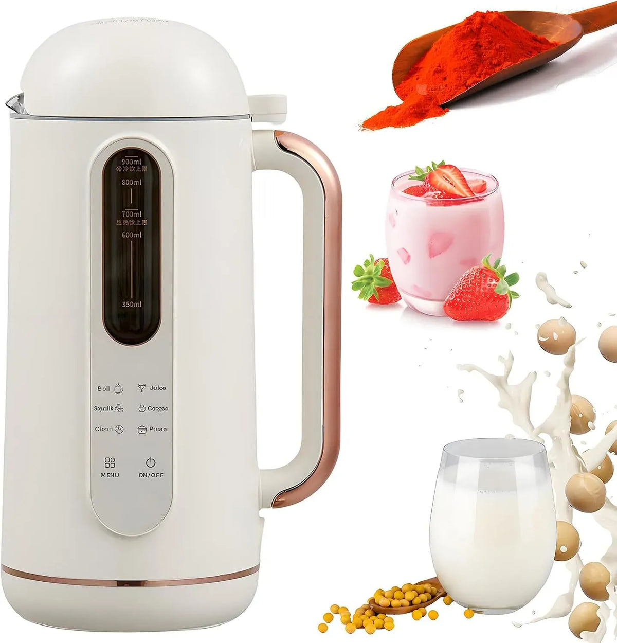 estrattore di succo e spremiagrumi, taglierina, 900 ml