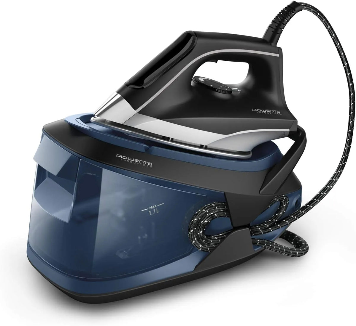 Rowenta VR8322 Generatore, ferro da stiro elettrico, 1,7 L, 120 g, 370 g, 6.5 bar, ampio serbatoio, vapore