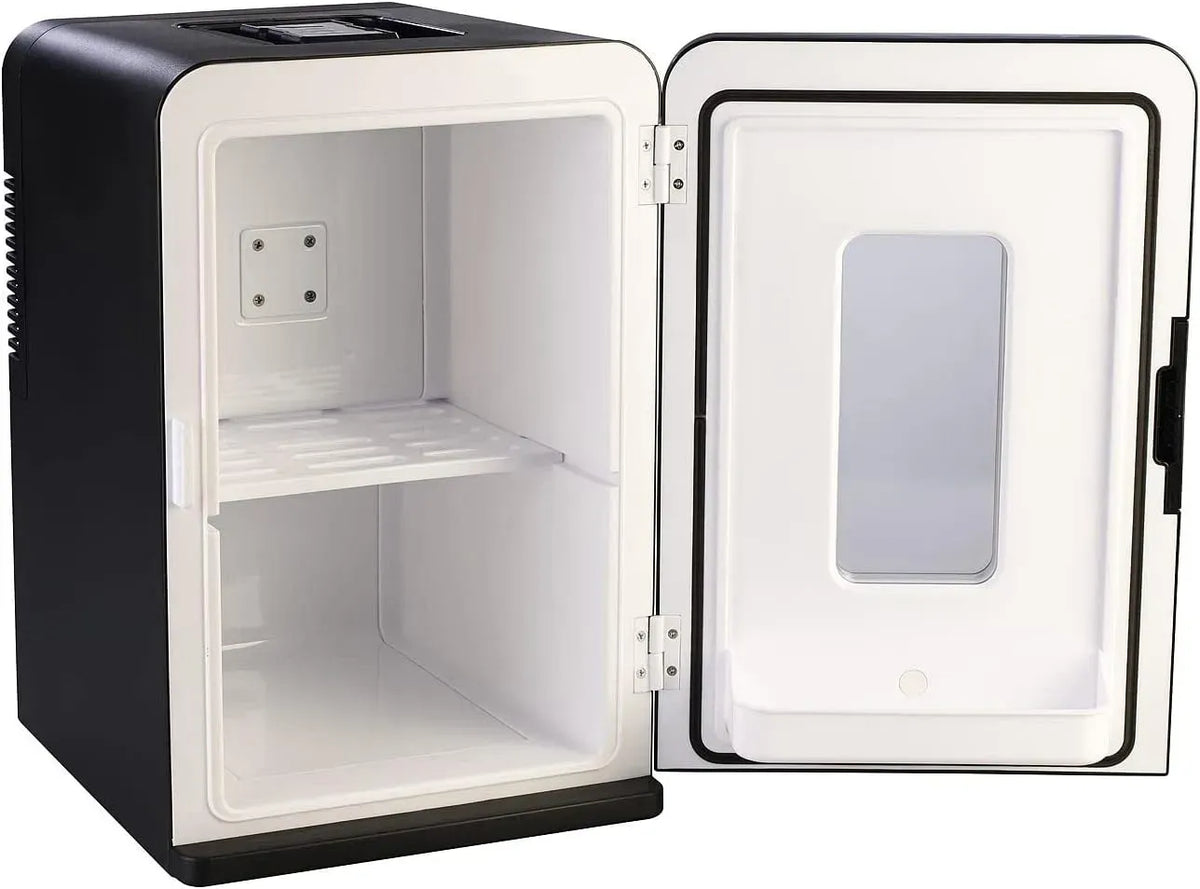 Frigorifero portatile, 14 L, 12 V, mini frigo portatile, nero