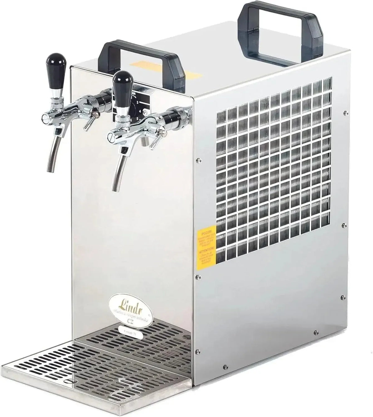 90 Litri/h, ich-zapfe Spillatore Birra Contatta 70 unità di Raffreddamento a Secco a 2 Linee spillatrice Birra