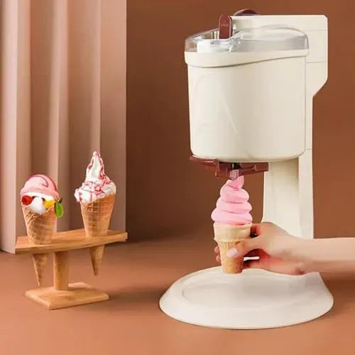 bar e caffè, per Gelatiera automatica, facile da usare e pulire, capacità 1 litro, rende morbidi i dolcetti, ideale per casa