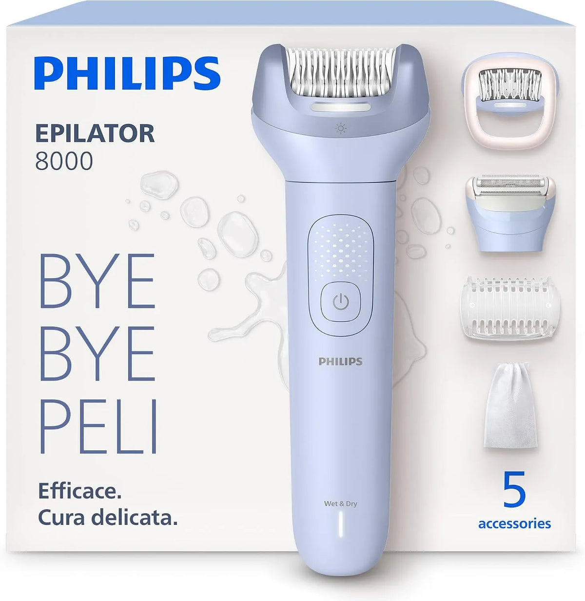 Philips Serie 8000 BRE709/00 Accessorio per elettrodomestico, pannello IPS, autonomia di 60 minuti