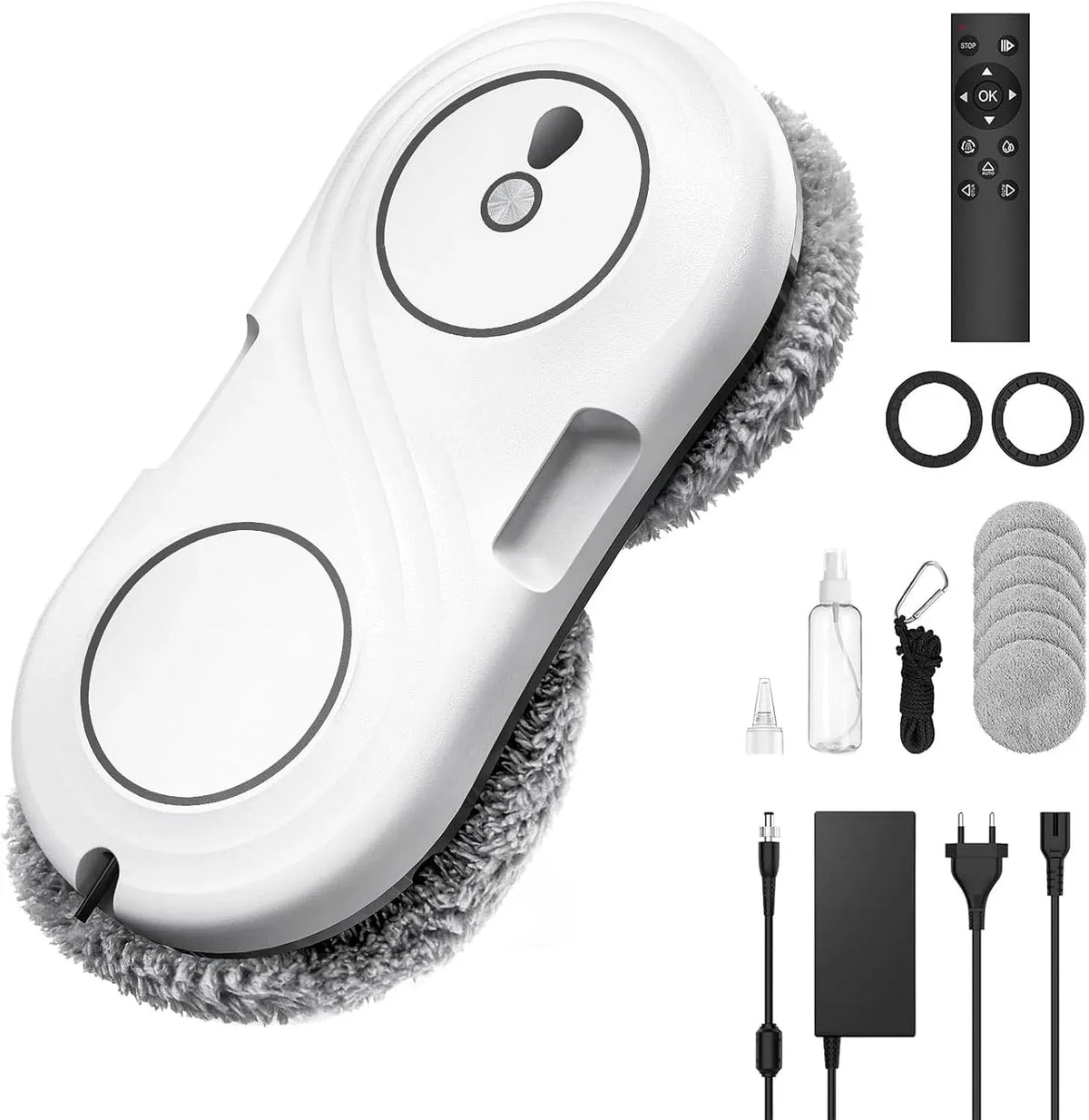 WD12D Lavavetri, Motore, Robot, pulitore elettrico per vetri, 63 mm, per Vetri 7000 Pa