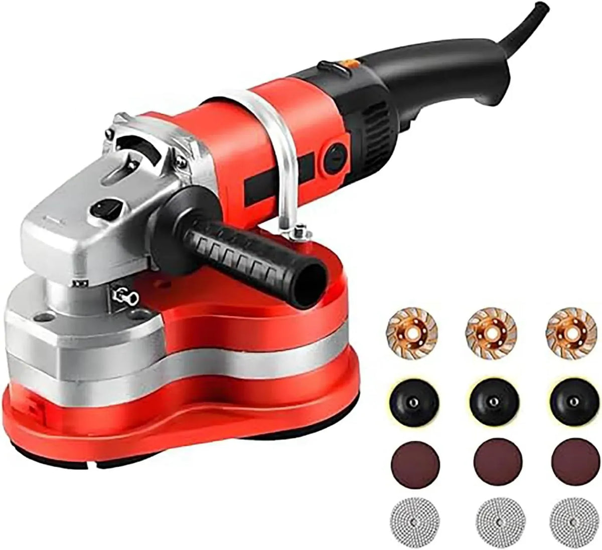 lucidatrice, lucidatrice elettrica, 2800 W, professionale, per pavimenti in cemento