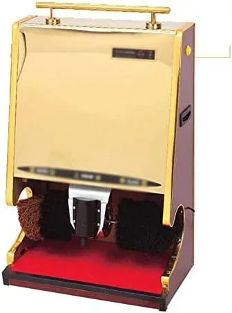 Lucidascarpe, spazzola, macchina elettrica lustrascarpe, acciaio inox, nero, per scarpe lucidascarpe lucidascarpe per hotel