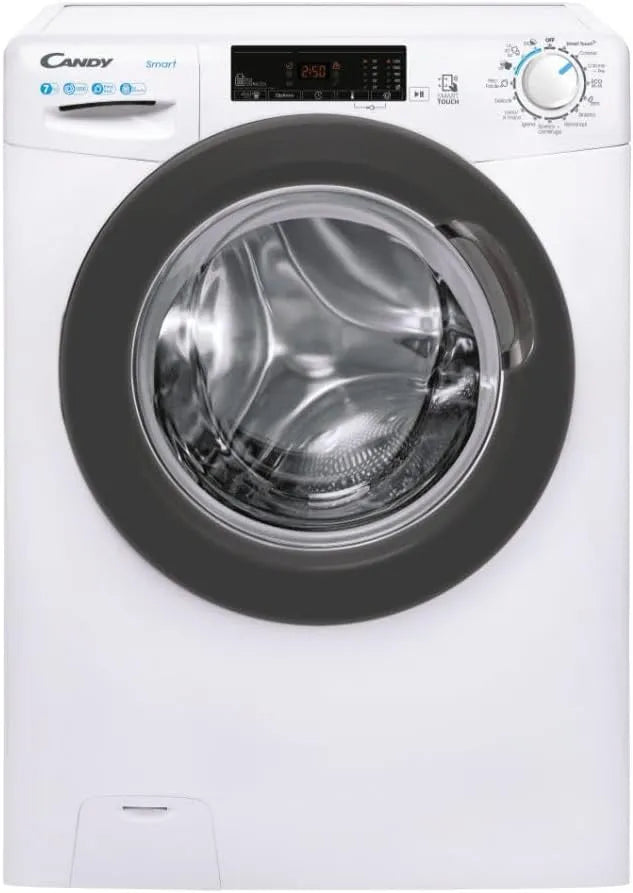 Lavatrice, 45 cm, 7 kg, classe energetica D, Lavatrice CSS4127TRE/1-11, vapore, stretto