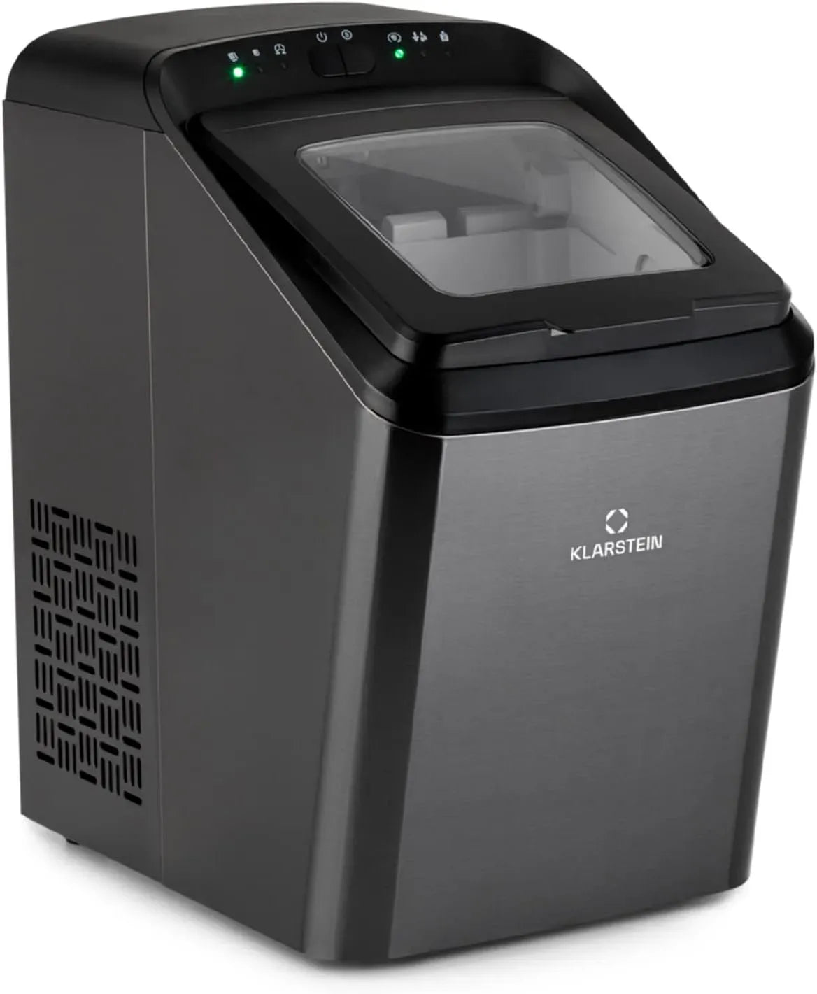 Klarstein Macchina del ghiaccio, 2.9 L, professionale, Fabbricatore Ghiaccio Secco Alimentare 15kg
