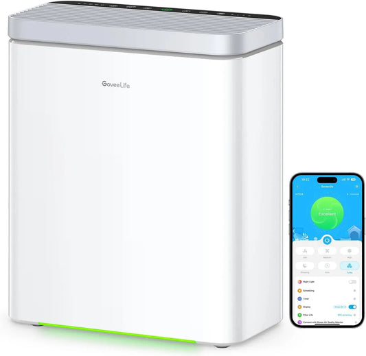 Purificatore d'aria, copre fino a 318 m², monitor PM2