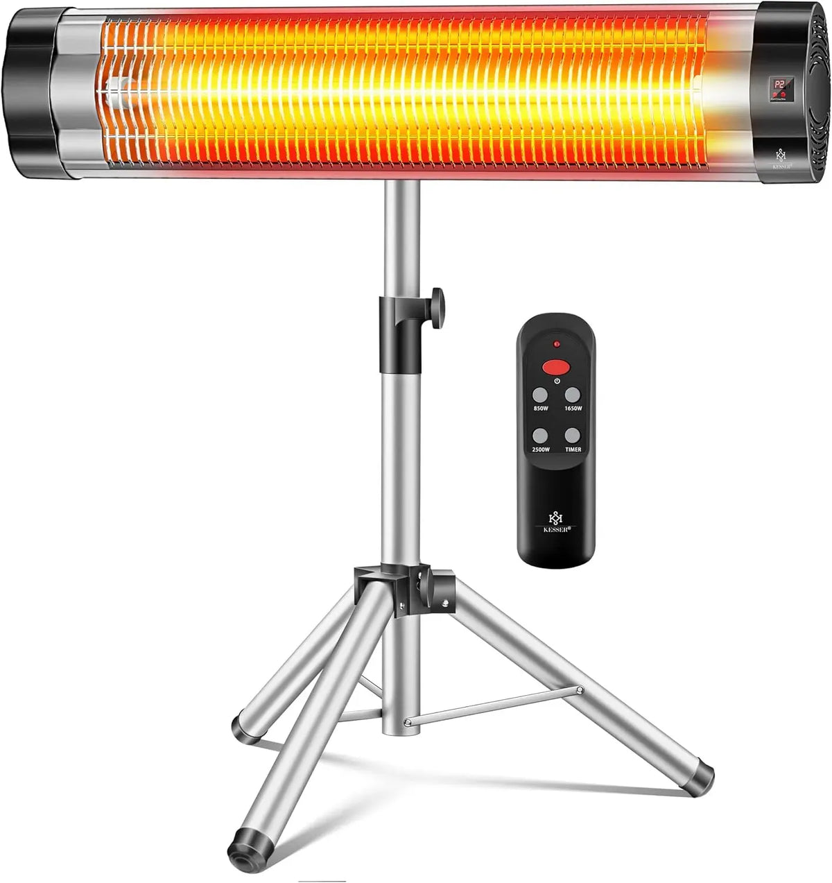 Termoventilatore, 2500 W, stufa elettrica, Riscaldatore