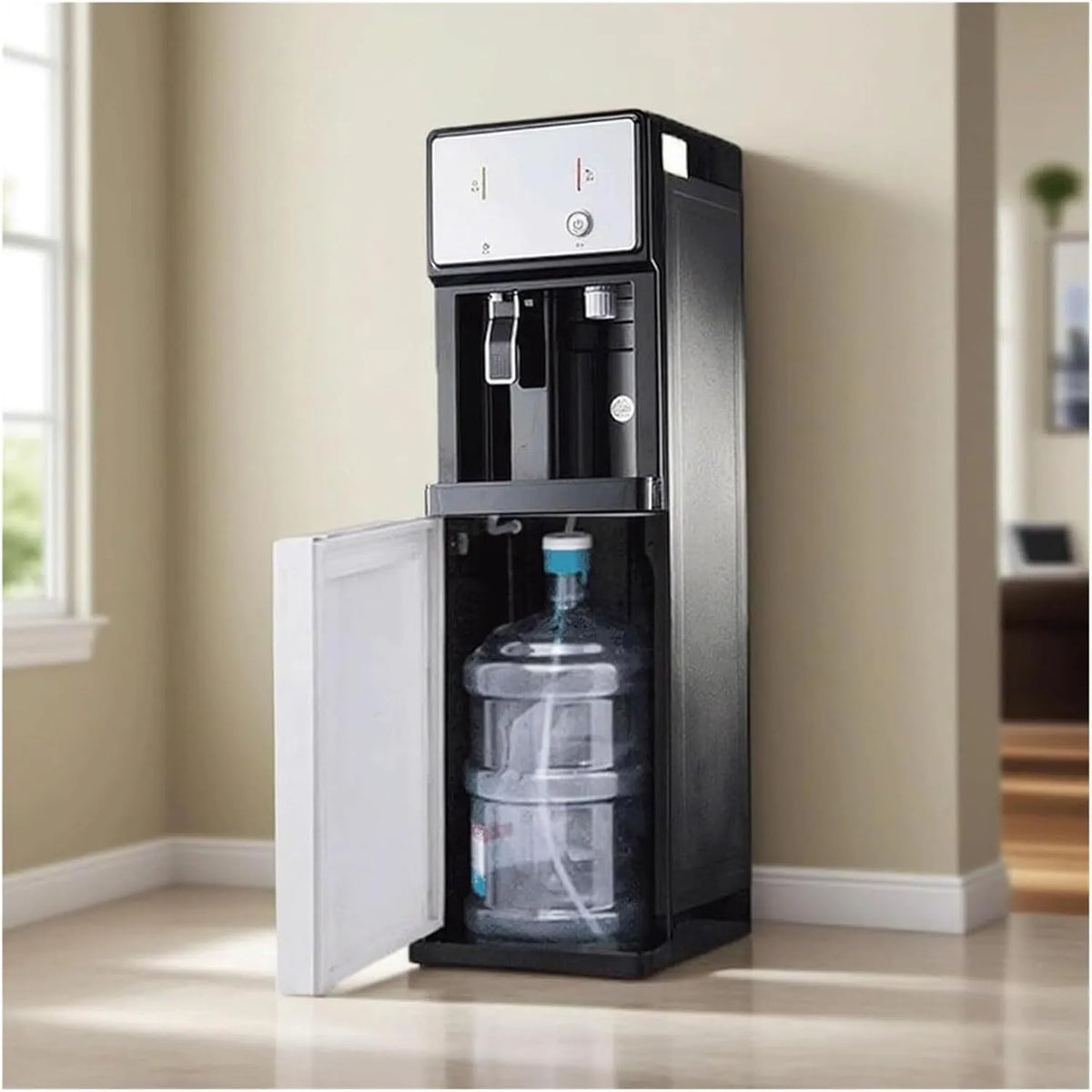 temperatura acqua calda e acqua fredda, Unità indipendente alimentata dalla rete elettrica, 3 funzioni for uso domestico, refrigeratore d'acqua