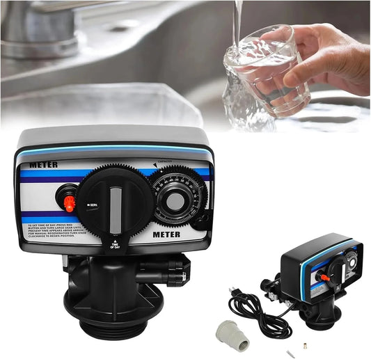 110/220V compatibile dotato di sistemi, per funzionamento automatico per serbatoi in resina, Testa valvola di controllo addolcitore d'acqua con timer
