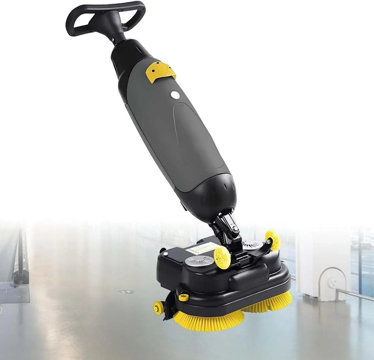 Lavasciuga, 43 cm, lavatrice/asciugatrice, industriale, testina rotante a 360°, larghezza di pulizia 43 cm