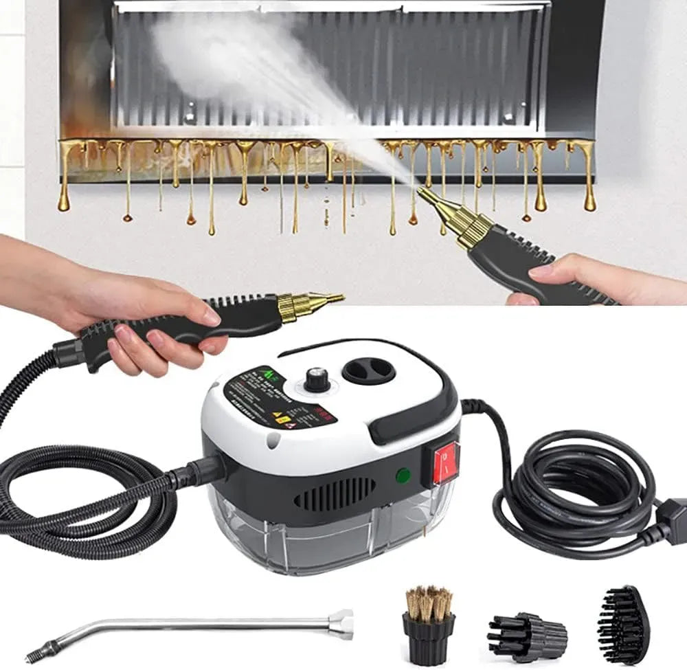 Cappa aspirante, 2500 W, cappa da cucina, portatile, vapore, bianco, Pulitore A Vapore Ad Alta Pressione Ad Alta Temperatura