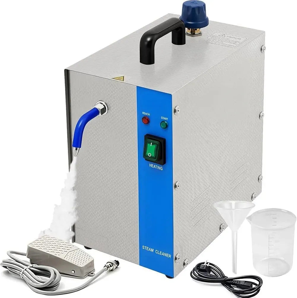Pulitore a vapore W 2, 2 L, 1300 W, professionale, acciaio inox