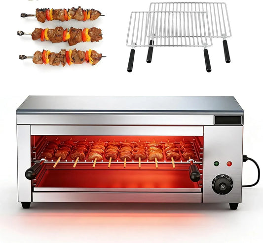 Barbecue, griglia, professionale, acciaio inox, per Barbecue e fonditore di Formaggio