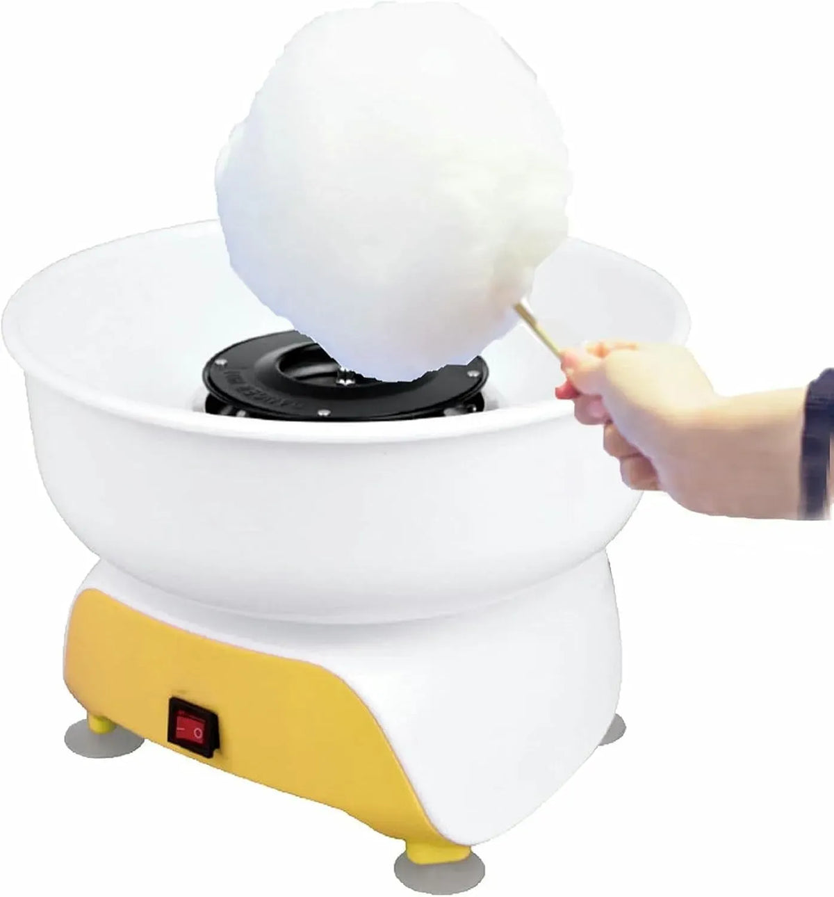 Macchina per Zucchero, Contenitore, Piastra, macchina zucchero filato, 450 W, 60 g, per Zucchero Filato da 450 W
