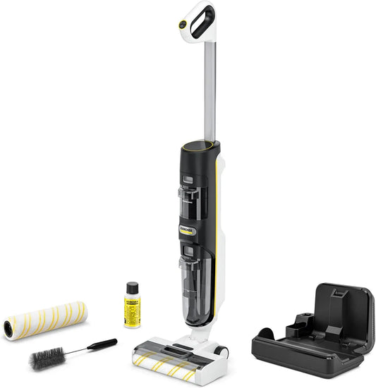 Kärcher FCV 4 lavapavimenti elettrico, batteria, stazione, coperta, 200 m