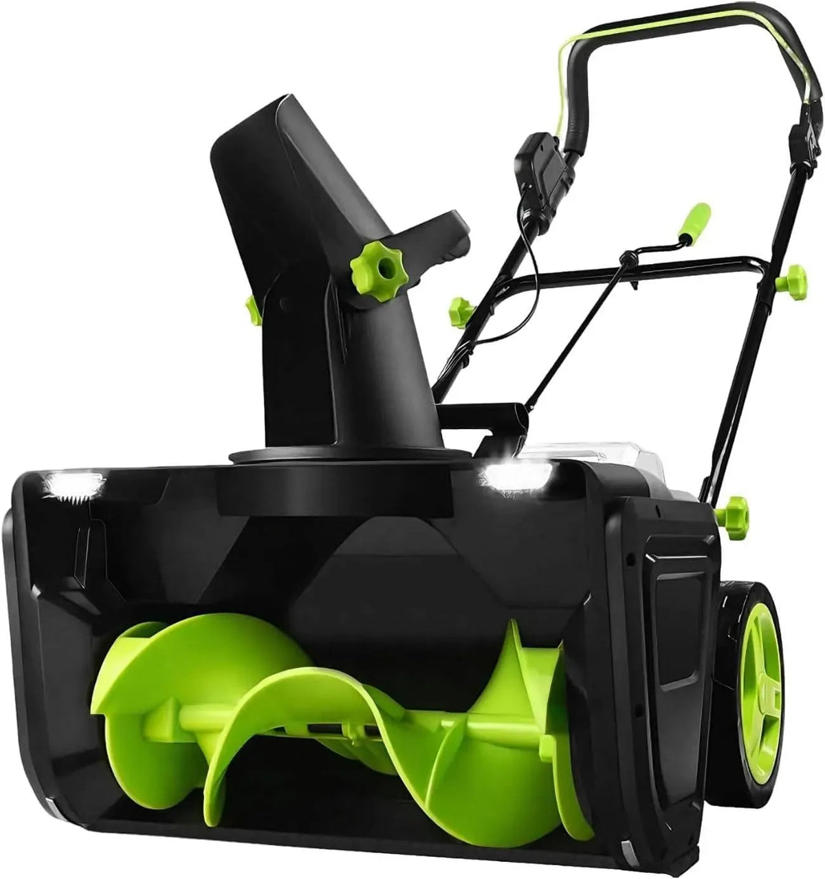 motore, macchina spazzaneve, 50,8 cm, 3500 W, 40 V, 7,6 m, senza fili, per casa e lavoro