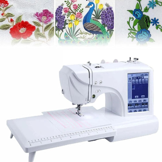 X 9 Macchina da Ricamo, Macchina da Cucito, ricamatrice elettrica, touch, display LCD, per Abbigliamento