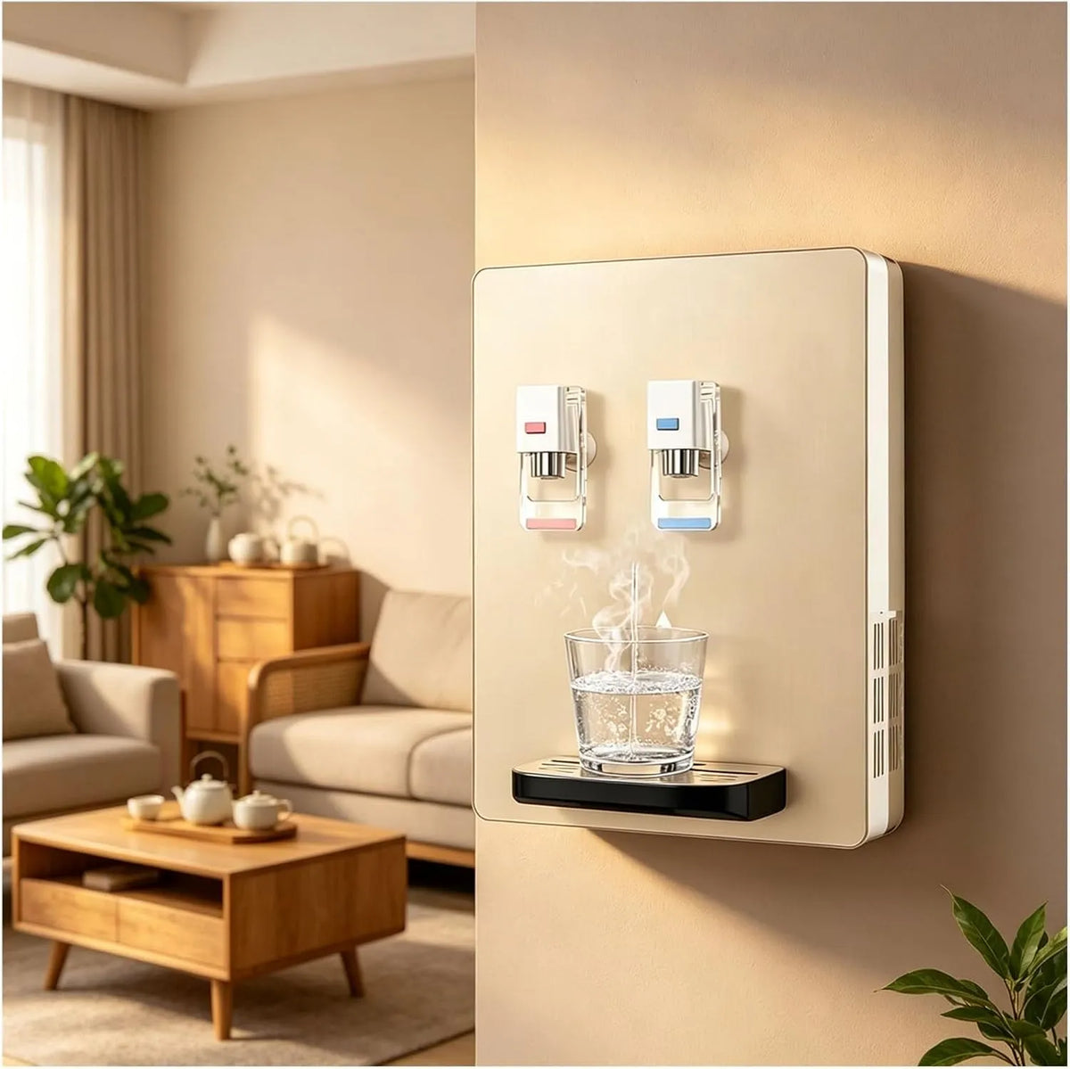 Dispenser, decorazione del soggiorno, 2 zone di temperatura, per Casa