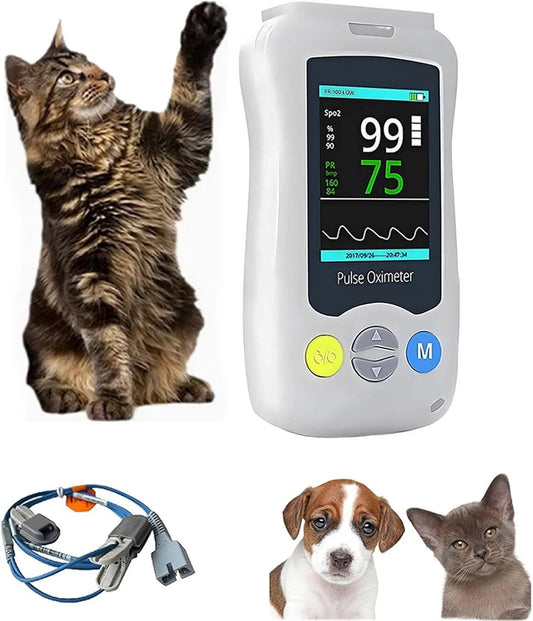 Monitor, Pulsossimetro SPO2, portatile, Veterinario Portatile