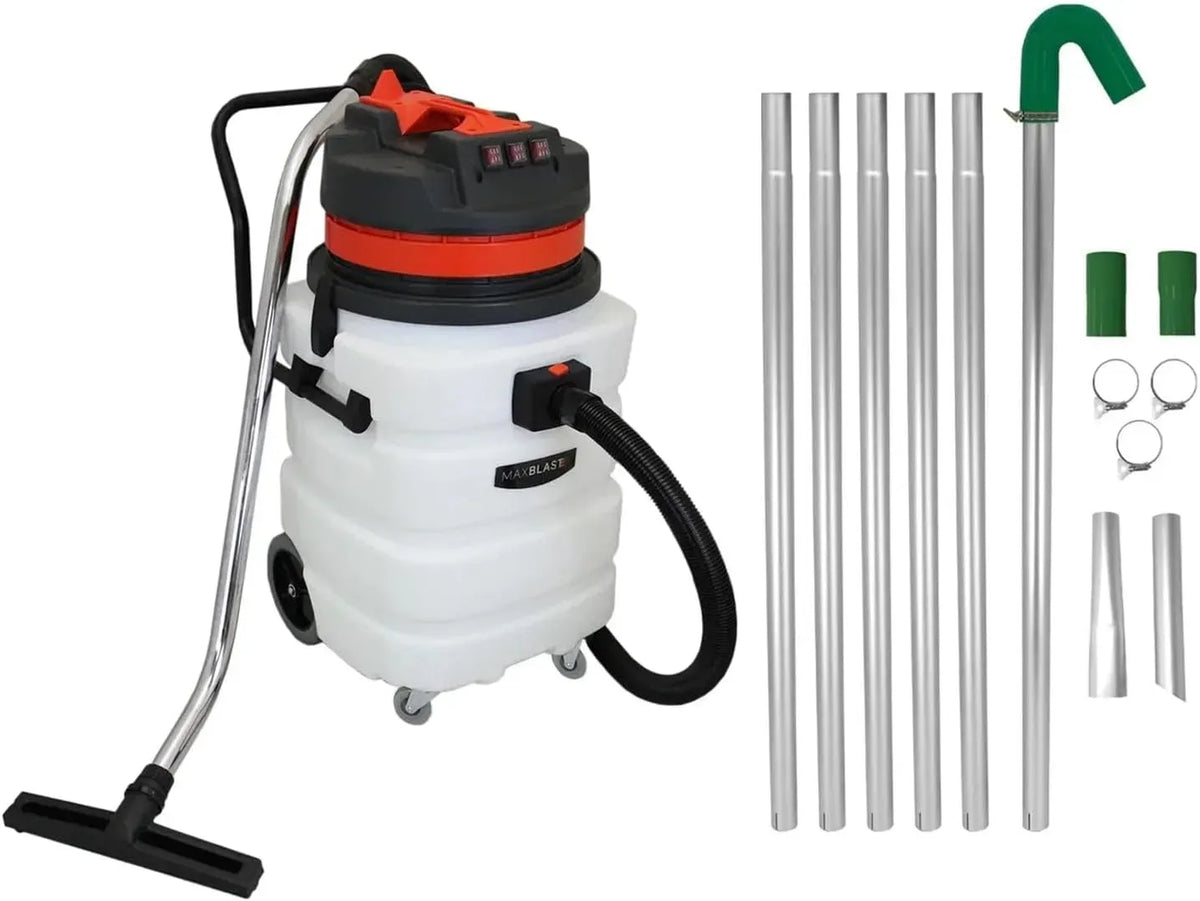 6.5m 1.5m Motore, Cavo, 90 L, 3000 W, 1.2 m, 7.2 m, 51 mm, 6.5 m, industriale, alluminio, 1.5 m