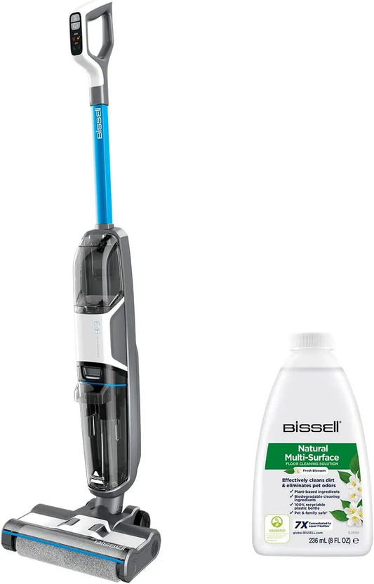 Aspirapolvere HF3 3598N, aspiratore elettrico domestico, Bissell CrossWave HF3 Aspirapolvere Senza Fili 3598N