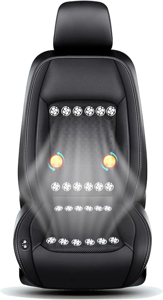 Cuscino, 12 V, USB, nero, per Sedile Auto Rinfrescante Ventilatocon Massaggio per, YIHANGG
