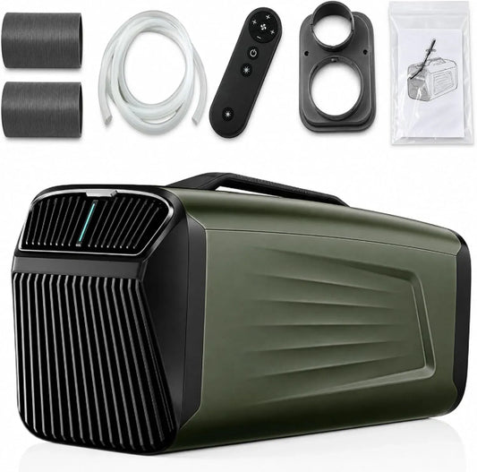 Condizionatore, portatile, verde, climatizzatore, Climatizzatore Mobile Caldo/Freddo Green