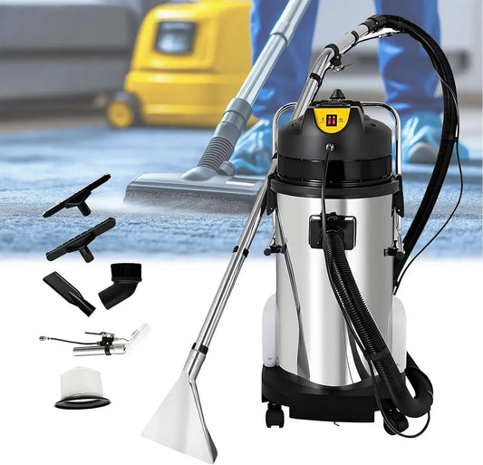 Aspirapolvere, 30 L, professionale, aspiratore elettrico domestico, Lavamoquette commerciale