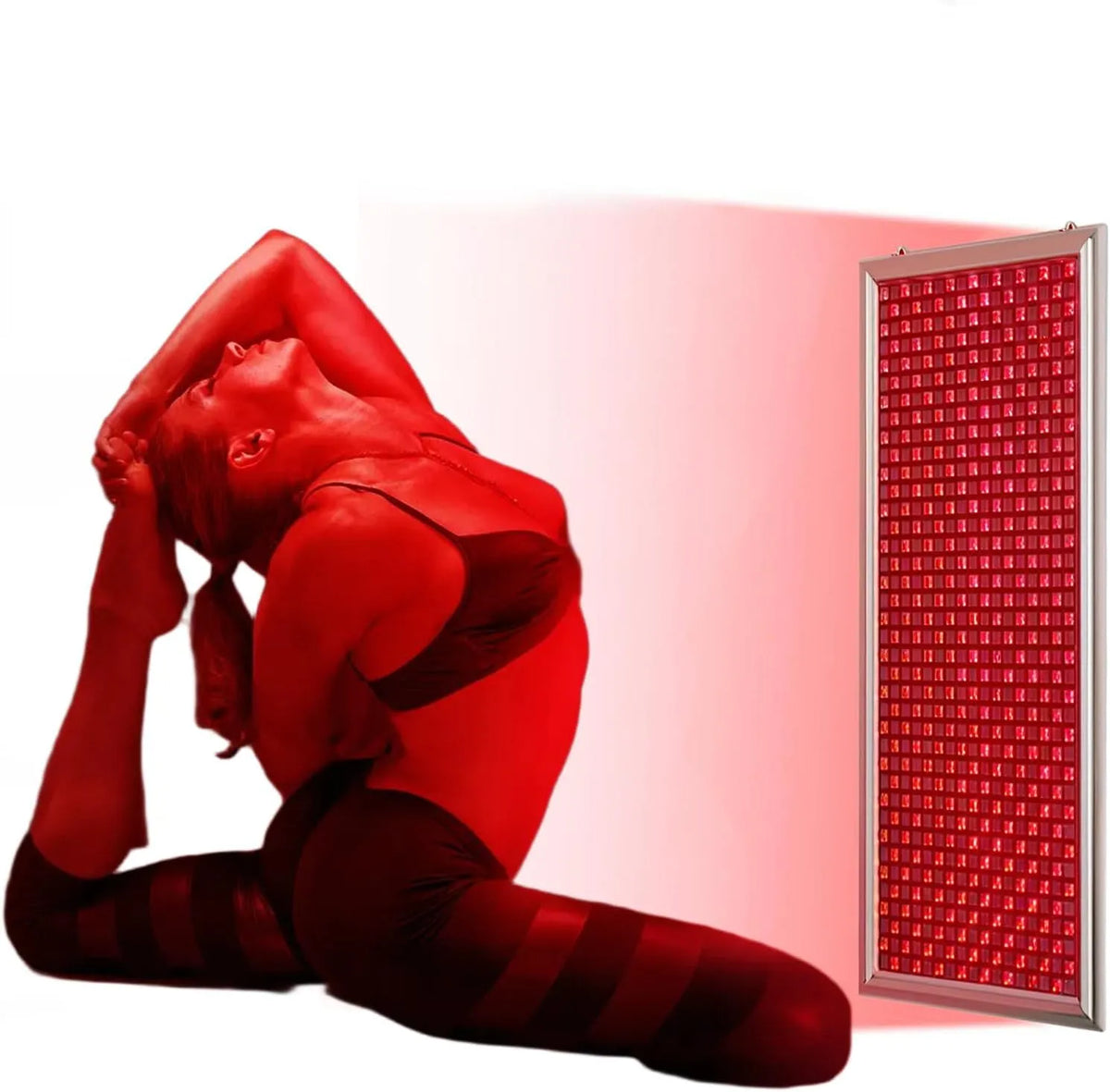 660nm 850nm Lampada, timer, 5 livelli, rosso, per terapia a luce rossa Pannello luminoso a infrarossi