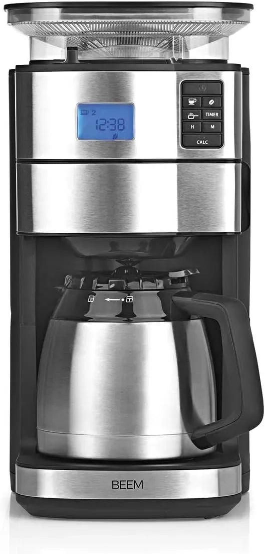 Thermo, Caffettiera filtrante BEEM FRESH-AROMA-PERFECT II dotato di macinacaffè