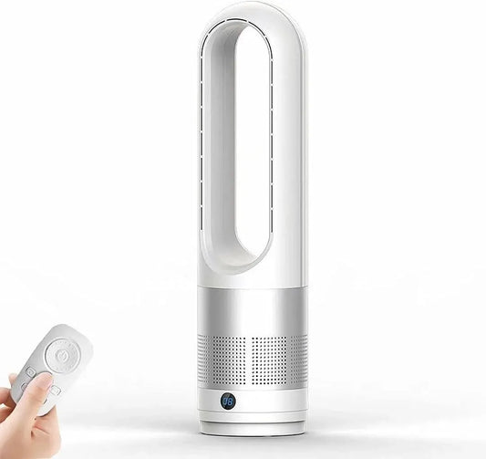 Ventilatore, touch, timer, timer da 8 ore, telecomando e controllo touch, oscillante a 80°, 8 velocità