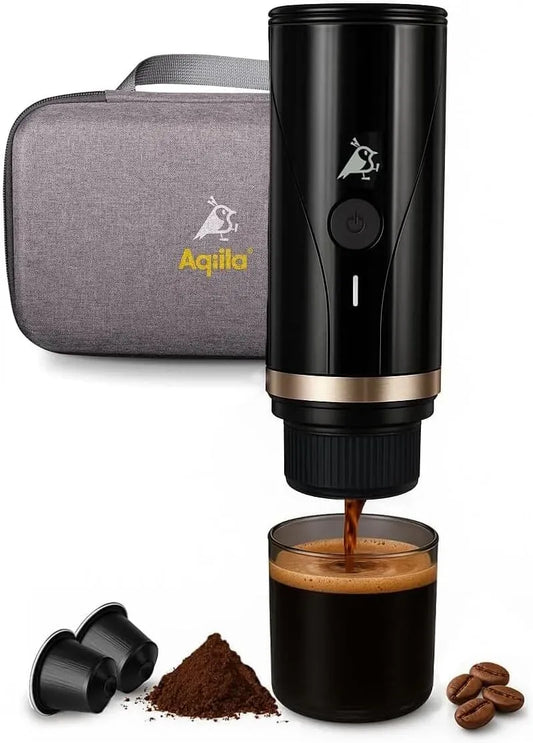 Macchina da caffè C 7500, portatile, USB, Ma hina da affè Espresso Portatile 20 Bar, Ris aldamento Automati o in 4 Minuti, Batteria USB‑ mAh